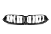 BMW 8 Series M850 840 G14 G15 G16 Pre-LCI 2018 2019 2020 2021 2022 with Aftermarket Parts - Dual Slat Front Kidney Grill Pre-preg Carbon Fiber from Aero Republic